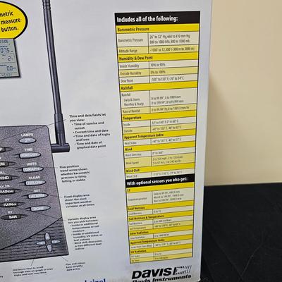 Davis Instruments Precision Weather Station (G1-JS)