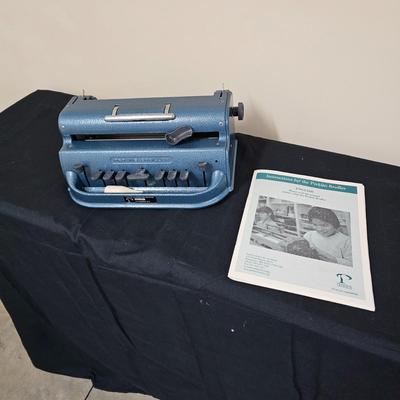 Perkins Brailler Mechanical Braille Writer (G1-JS)