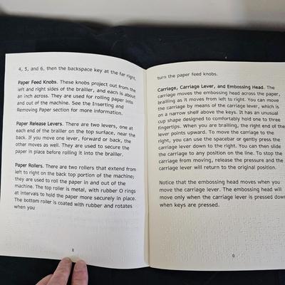 Perkins Brailler Mechanical Braille Writer (G1-JS)