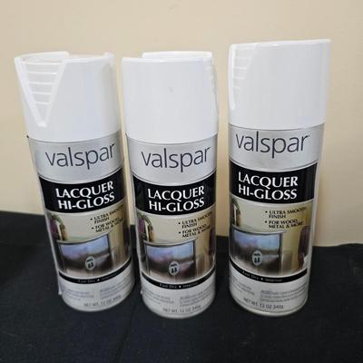 Assortment of New Enamel Spray Paint (G1-JS)