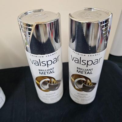 Assortment of New Enamel Spray Paint (G1-JS)