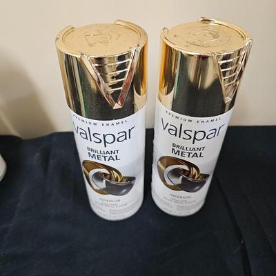 Assortment of New Enamel Spray Paint (G1-JS)