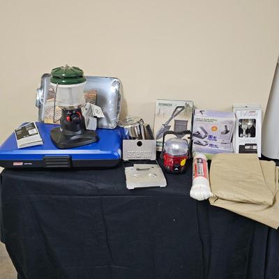 Collection of Camping Items Including Coleman & More (G1-JS)