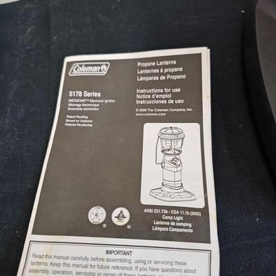 Collection of Camping Items Including Coleman & More (G1-JS)