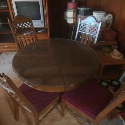 Dining Set with six chairs.