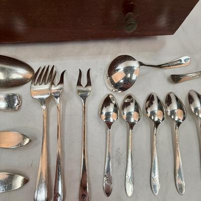 Sale Photo Thumbnail #156: In good condition, in need of tarnish remover.