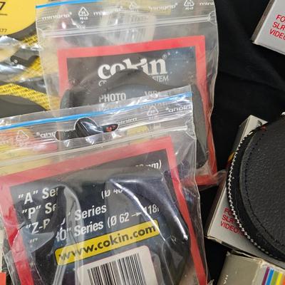 Selection of Quantaray, Sunpak & More Photo Filters and Adapters (G1-JS)