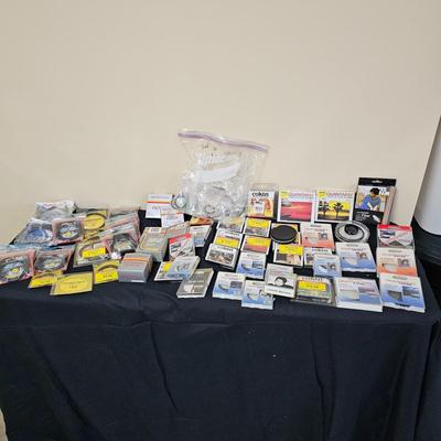 Selection of Quantaray, Sunpak & More Photo Filters and Adapters (G1-JS)