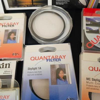 Selection of Quantaray, Sunpak & More Photo Filters and Adapters (G1-JS)
