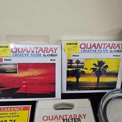 Selection of Quantaray, Sunpak & More Photo Filters and Adapters (G1-JS)