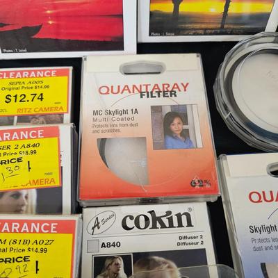 Selection of Quantaray, Sunpak & More Photo Filters and Adapters (G1-JS)