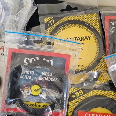 Selection of Quantaray, Sunpak & More Photo Filters and Adapters (G1-JS)