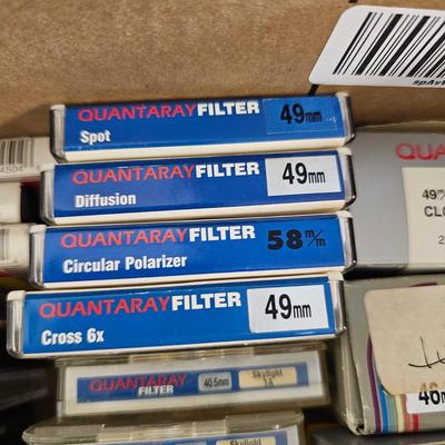 Selection of Quantaray, Sunpak & More Photo Filters and Adapters (G1-JS)