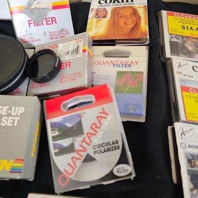 Selection of Quantaray, Sunpak & More Photo Filters and Adapters (G1-JS)