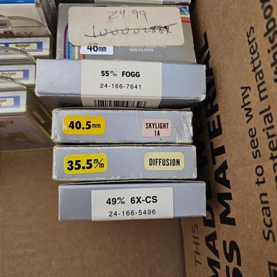 Selection of Quantaray, Sunpak & More Photo Filters and Adapters (G1-JS)