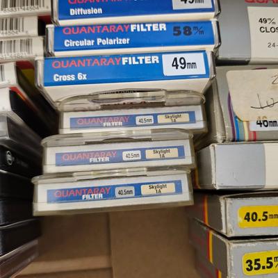 Selection of Quantaray, Sunpak & More Photo Filters and Adapters (G1-JS)