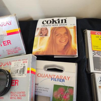 Selection of Quantaray, Sunpak & More Photo Filters and Adapters (G1-JS)