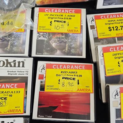 Selection of Quantaray, Sunpak & More Photo Filters and Adapters (G1-JS)