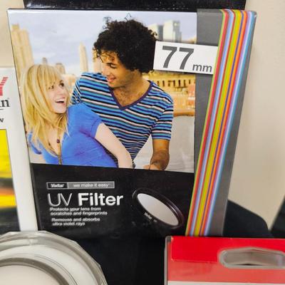 Selection of Quantaray, Sunpak & More Photo Filters and Adapters (G1-JS)