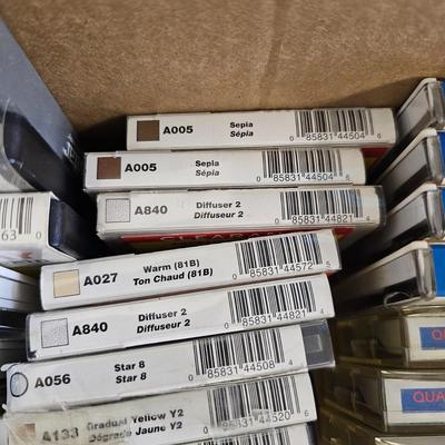 Selection of Quantaray, Sunpak & More Photo Filters and Adapters (G1-JS)