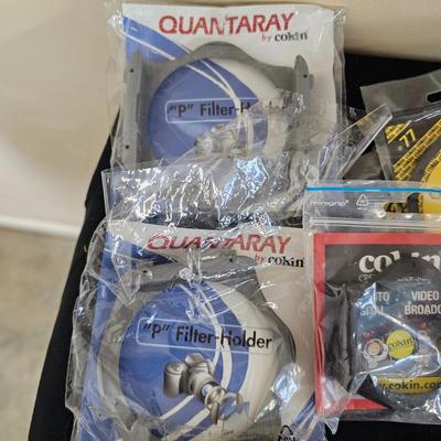 Selection of Quantaray, Sunpak & More Photo Filters and Adapters (G1-JS)