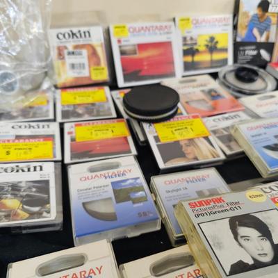 Selection of Quantaray, Sunpak & More Photo Filters and Adapters (G1-JS)