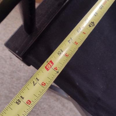 Set of Four Folding Director Chairs Various Colors and Styles