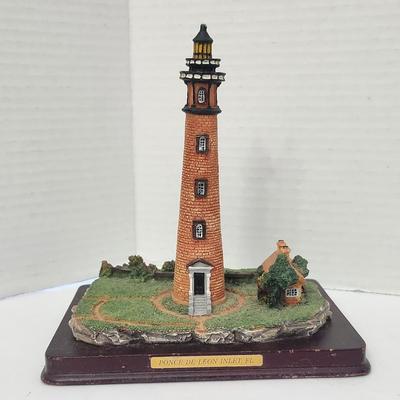 1998 Oneida Studios Lighthouse Point Ponce de Leon Inlet FL Lighthouse Figurine