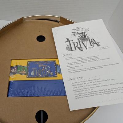 The Wonderful World Of Disney Trivia Game In Gold Mickey Mouse Tin By Mattel
