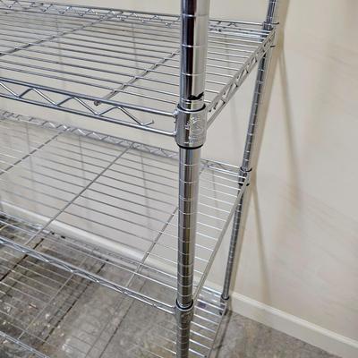 Pair Stainless Steel Shelftest System Storage Racks (G1-JS)