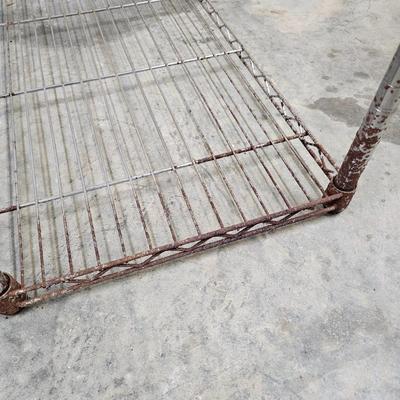 Pair Stainless Steel Shelftest System Storage Racks (G1-JS)