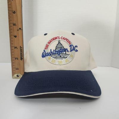 Washington DC USA Strapback Baseball Cap The Nation’s Capital Capitol Patch Travel Souvenir Hat