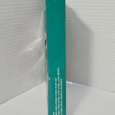 Towle "Antique" T8053195 Silver Plated 6-Piece Baby Flatware Set Utensils