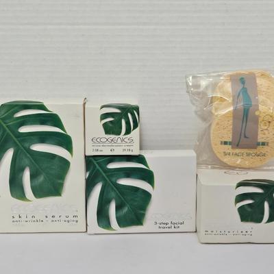 Lot of Ecogenics Skincare "Fruit Medley" Micro-Dermabrasion Cream & Serum NIB