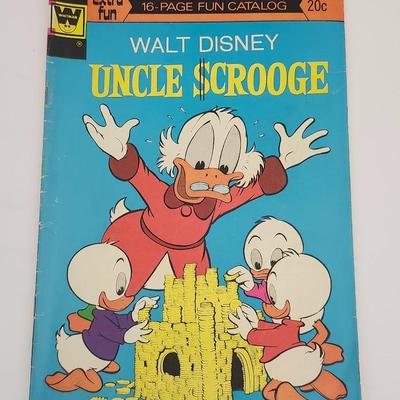 Walt Disney Uncle Scrooge Comic Book Extra Fun 16 Page Fun Catalog Whitman 20 Cent Cover