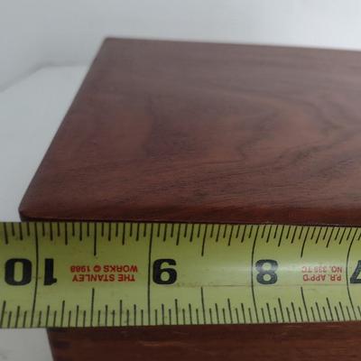 Nice Collection of Statement and Whimsical Pins and Badges with Wood Storage Box