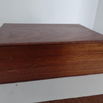 Nice Collection of Statement and Whimsical Pins and Badges with Wood Storage Box