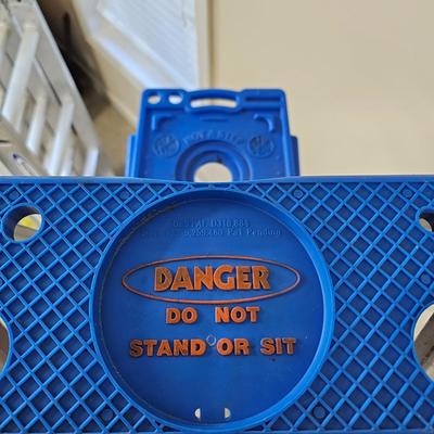 Pair of Werner Aluminum Step/Extension Ladders (G1-JS)