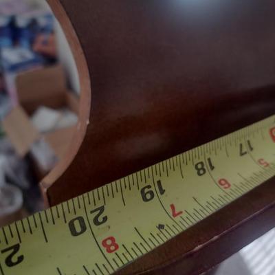 Wood Finish Sheet Music Stand Adjustable Height