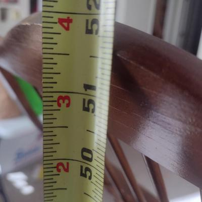 Wood Finish Sheet Music Stand Adjustable Height