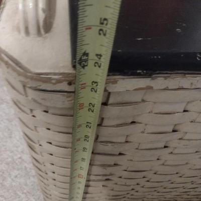 Vintage Splint Wood Storage Box