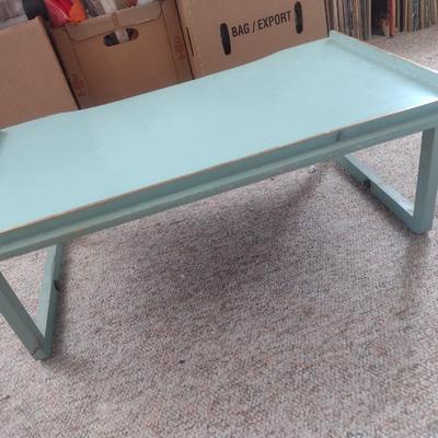 Vintage Wood Breakfast Lap Serving Tray