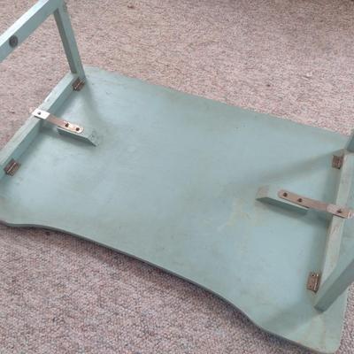 Vintage Wood Breakfast Lap Serving Tray