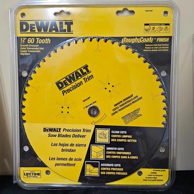 DeWalt NIB 10" & 12" Cutting Blades (G2-JS)