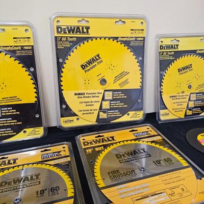 DeWalt NIB 10" & 12" Cutting Blades (G2-JS)