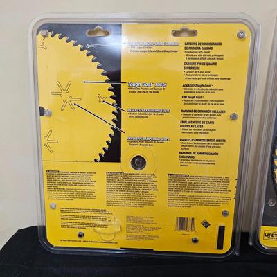 DeWalt NIB 10" & 12" Cutting Blades (G2-JS)