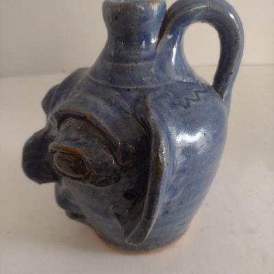 Art Studio Pottery Face Jug by B. B. Craig Vale, NC