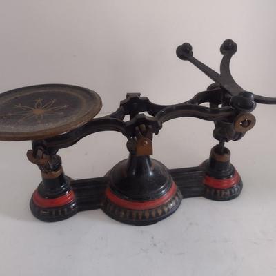 Cast Iron Merchant's Balance Scale Unmarked