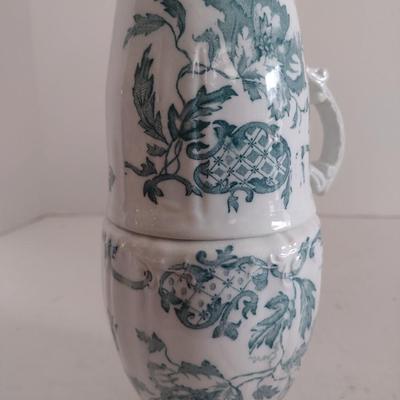 Antique Versailles Vanity Pitcher and Cup Set