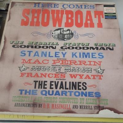 Assortment of Vinyl Albums Showtunes and Entertainment Choice A